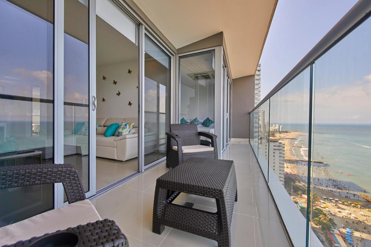 Beachfront Paradise with Outstanding Sunset Views Cartagena  Exterior foto