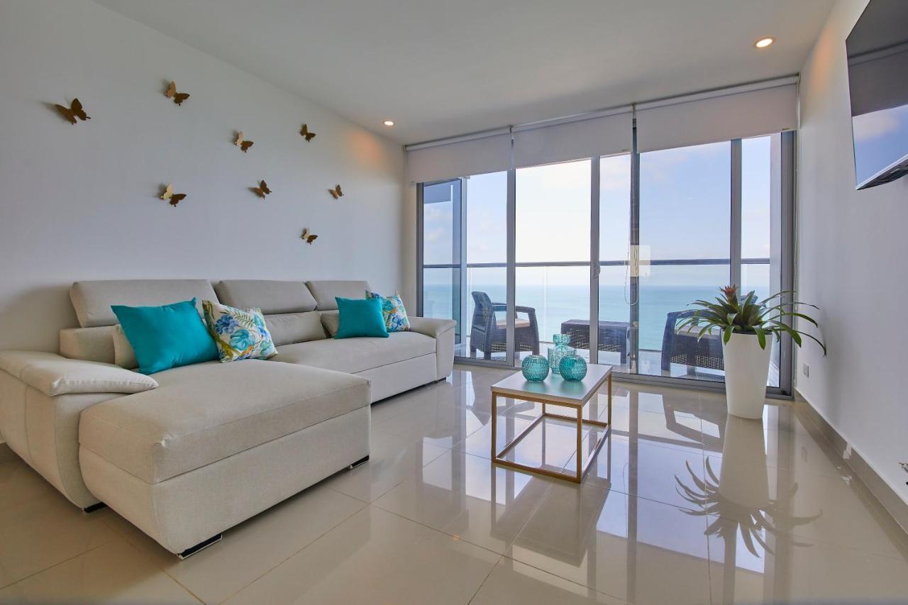 Beachfront Paradise with Outstanding Sunset Views Cartagena  Exterior foto